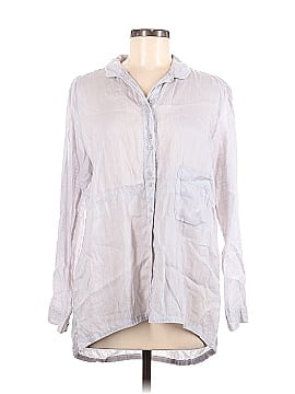 Poetry Long Sleeve Button-Down Shirt (view 1)