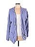 Assorted Brands 100% Acrylic Blue Cardigan Size L - photo 1