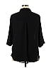 Worthington 100% Polyester Solid Black Long Sleeve Blouse Size 0X (Plus) - photo 2