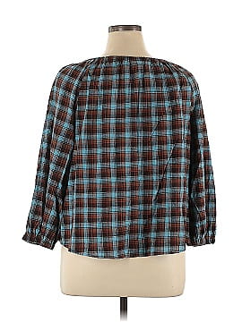 a.n.a. A New Approach Long Sleeve Blouse (view 2)