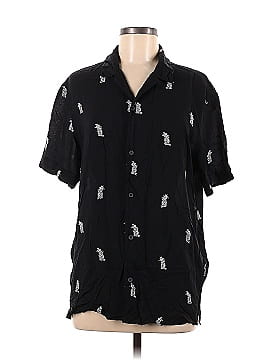 ALLSAINTS Short Sleeve Button-Down Shirt (view 1)