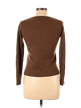 Vertical Design Cashmere Pullover Sweater (view 2)