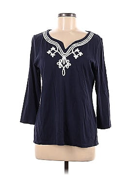 Talbots Outlet 3/4 Sleeve Top (view 1)