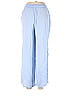 Forever 21 100% Rayon Stripes Blue Casual Pants Size M - photo 2