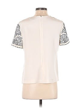 Marchesa Voyage Short Sleeve Silk Top (view 2)