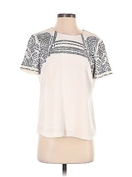 Marchesa Voyage Short Sleeve Silk Top (view 1)