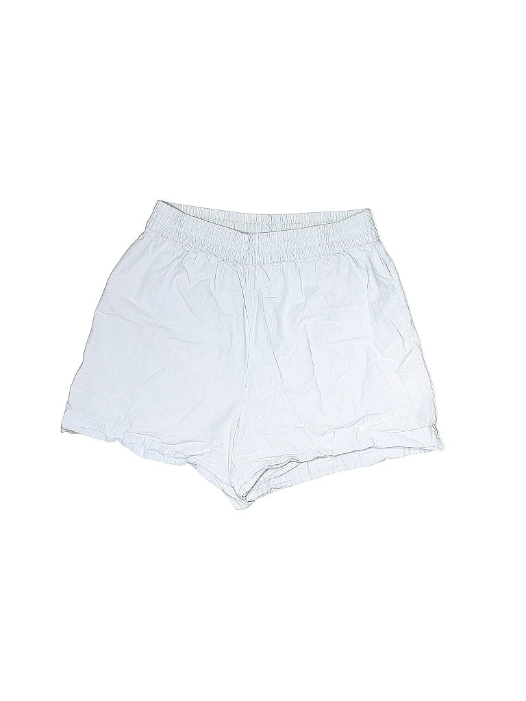 H&M 100% Cotton White Shorts Size S - photo 1