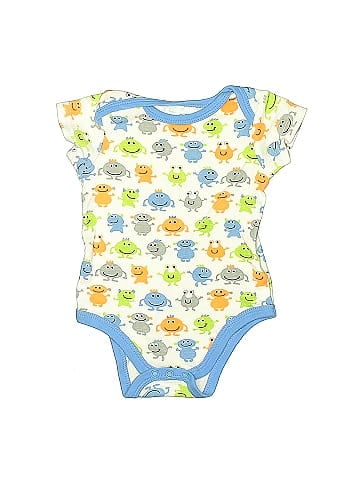 Luvable Friends Short Sleeve Onesie (view 1)