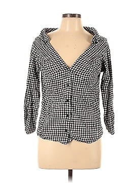 H&M 3/4 Sleeve Button-Down Shirt (view 1)