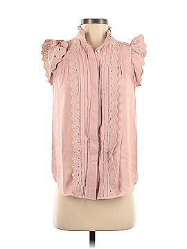 Ann Taylor Short Sleeve Blouse (view 1)