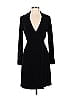 Calvin Klein Solid Black Casual Dress Size 12 - photo 1