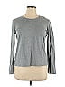 Sundance 100% Organic Cotton Gray Long Sleeve T-Shirt Size XL - photo 1