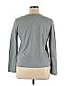Sundance 100% Organic Cotton Gray Long Sleeve T-Shirt Size XL - photo 2