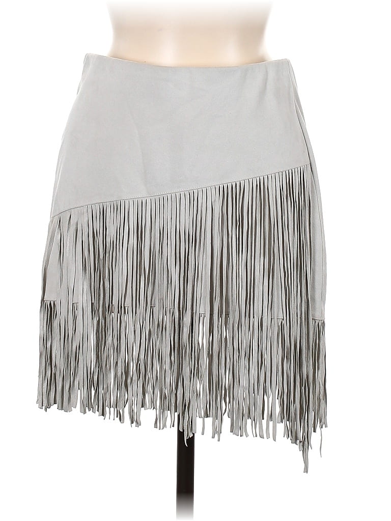 Trafaluc by Zara Gray Casual Skirt Size M - photo 1