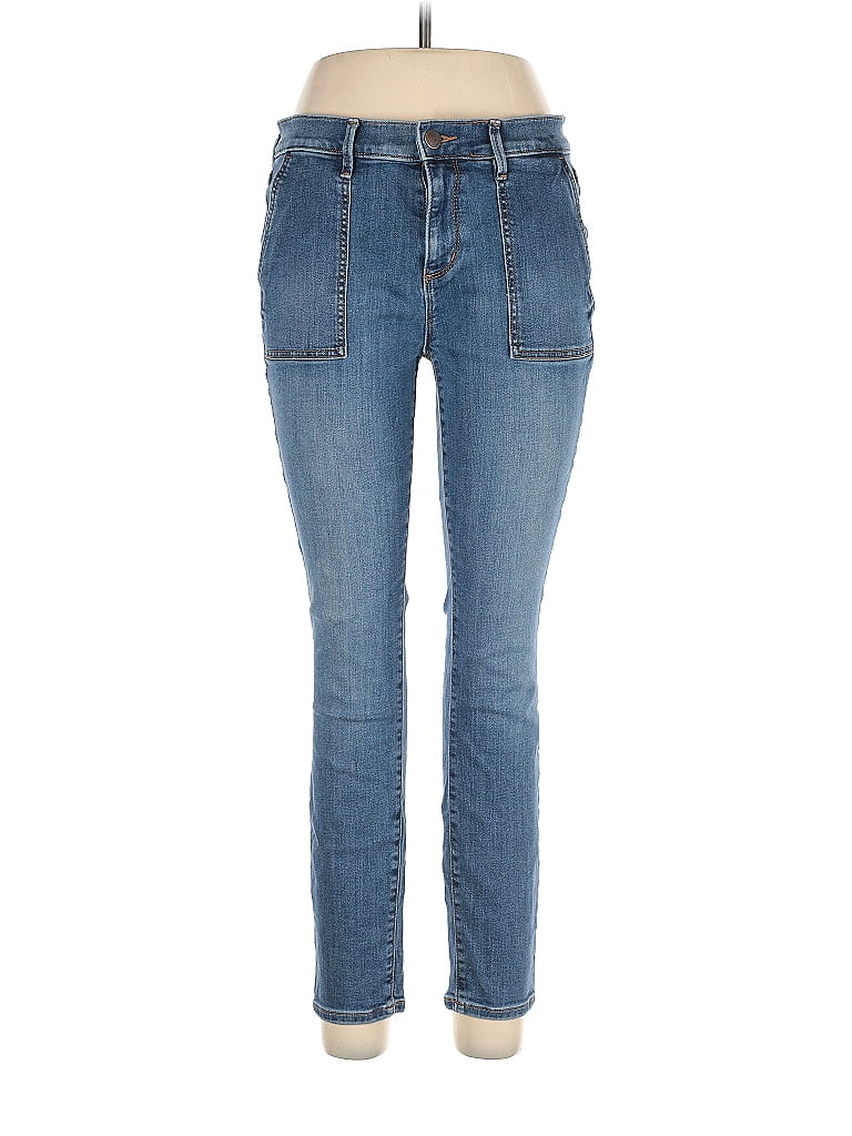 Ann Taylor LOFT Outlet Marled Blue Jeans Size 10 - photo 1