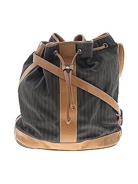 Fendi Vintage Pequin Bucket Bag (view 1)