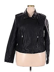 City Chic Faux Leather Jacket
