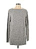 Ann Taylor LOFT Marled Gray Pullover Sweater Size L - photo 1