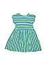 Primary Clothing 100% Cotton Stripes Green Dress Size 6 - 7 - photo 1