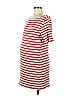H&M Mama 100% Cotton Stripes Red Casual Dress Size M (Maternity) - photo 1