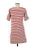 H&M Mama 100% Cotton Stripes Red Casual Dress Size M (Maternity) - photo 2