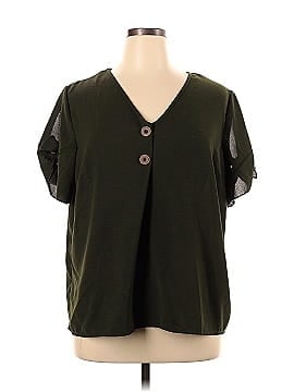 Emery Rose Short Sleeve Blouse (view 1)