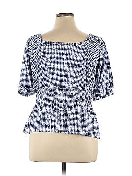 Belle By Belldini Short Sleeve Blouse (view 2)