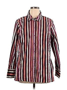 Lane Bryant Long Sleeve Button-Down Shirt (view 1)