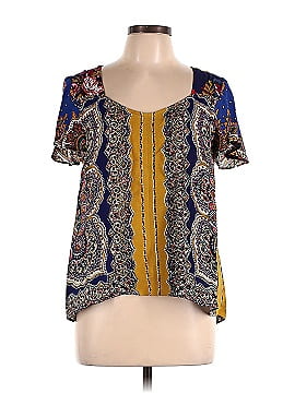 Moulinette Soeurs by Anthropologie Short Sleeve Blouse (view 1)