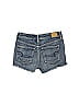 American Eagle Outfitters Acid Wash Print Stars Blue Denim Shorts Size 4 - photo 2
