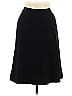 Bill Blass Solid Black Casual Skirt Size 6 - photo 1