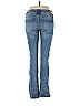 Express Marled Tortoise Hearts Stars Ombre Blue Jeans Size 4 - photo 2