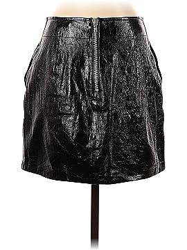 Rag & Bone Faux Leather Skirt (view 2)
