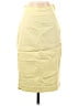 Ann Taylor Solid Yellow Casual Skirt Size 2 - photo 1