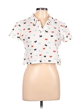 Maeve by Anthropologie Short Sleeve Polo (view 1)