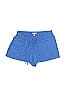 Lilly Pulitzer 100% Linen Solid Hearts Blue Shorts Size M - photo 1