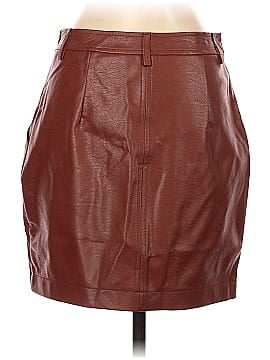 Stella Luce Faux Leather Skirt (view 2)