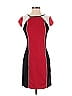 Express Color Block Red Casual Dress Size S - photo 1