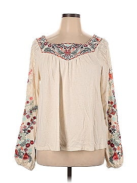 Soft Surroundings Long Sleeve Blouse (view 1)