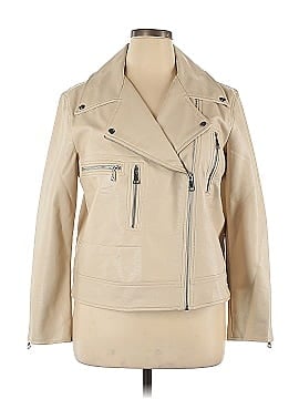Elizabeth and James Faux Leather Jacket (view 1)