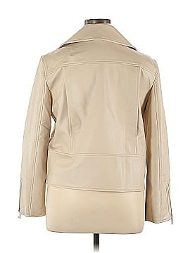 Elizabeth and James Faux Leather Jacket (view 2)