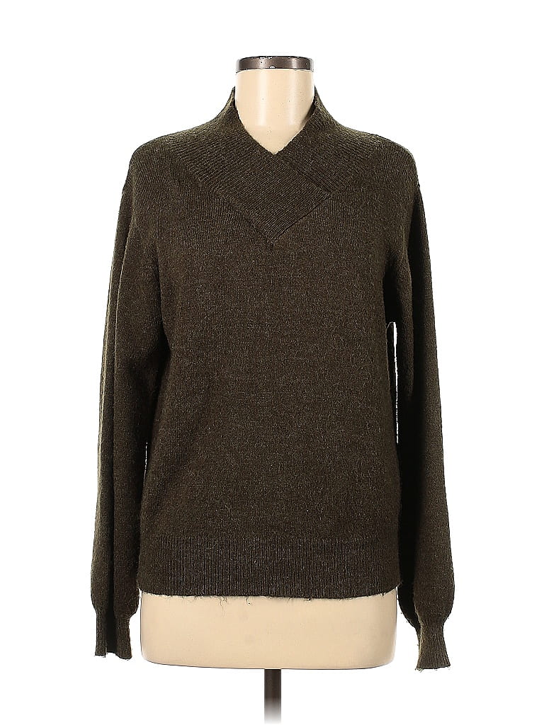 Lulus Brown Green Pullover Sweater Size M - photo 1