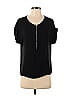 Shein Black Short Sleeve Top Size S - photo 1