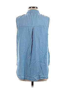 Jane and Delancey Sleeveless Button-Down Shirt (view 2)