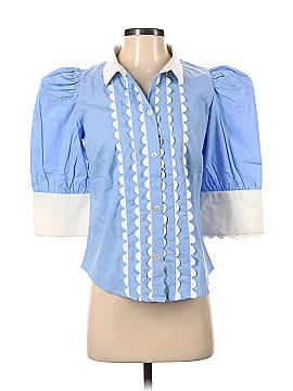 Gretchen Scott Designs Short Sleeve Button-Down Shirt (view 1)