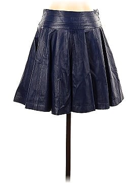an original MILLY of New York Leather Skirt (view 1)