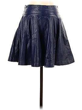 an original MILLY of New York Leather Skirt (view 2)