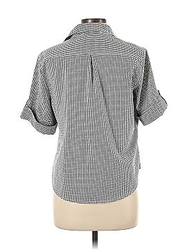 C.D. Petites Short Sleeve Button-Down Shirt (view 2)