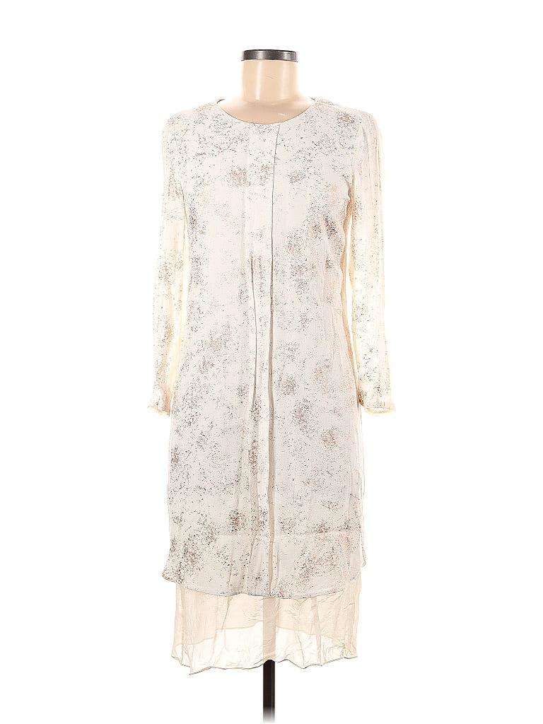 Rebecca Taylor 100% Rayon Ivory Cocktail Dress Size 6 - photo 1