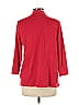 Rafaella 100% Cotton Red Cardigan Size L - photo 2